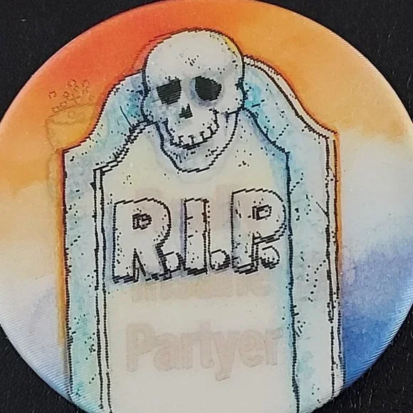 Pop Culture Party Fashion Buttons: Set of 4 - Picture 4 of 4